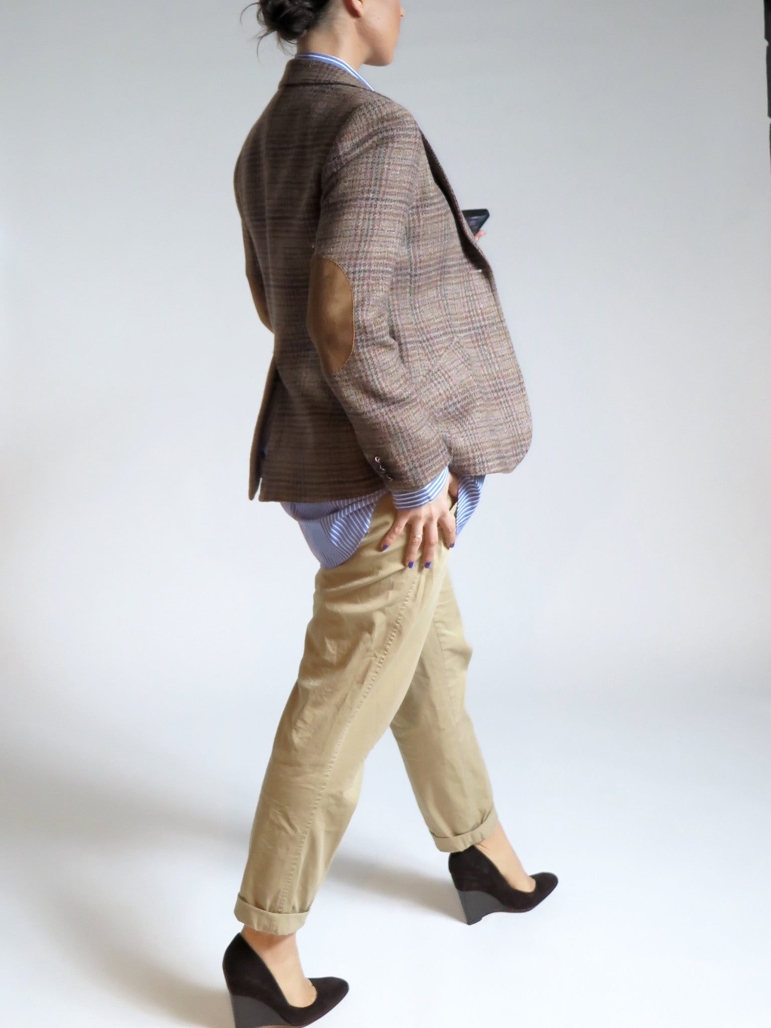 Z Houndstooth Blazer