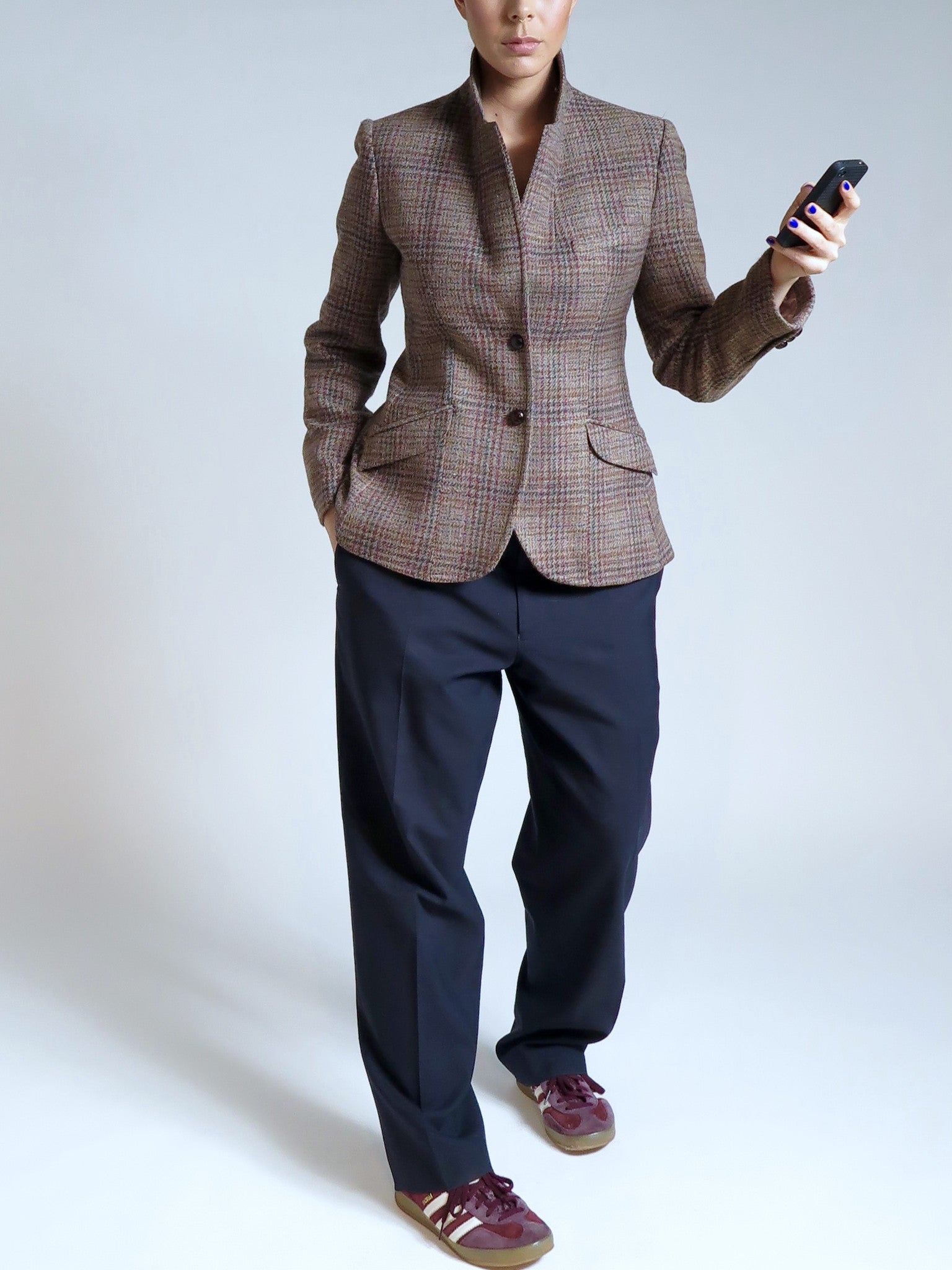 Z Houndstooth Blazer