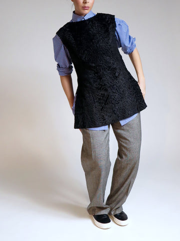 Cerulean Button Up