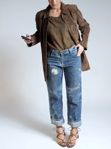 Vintage Cherokee Suede Jacket