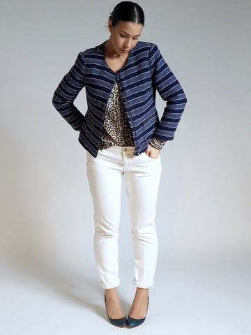 Z Nautical Striped Jacket