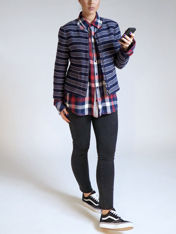Z Nautical Striped Jacket