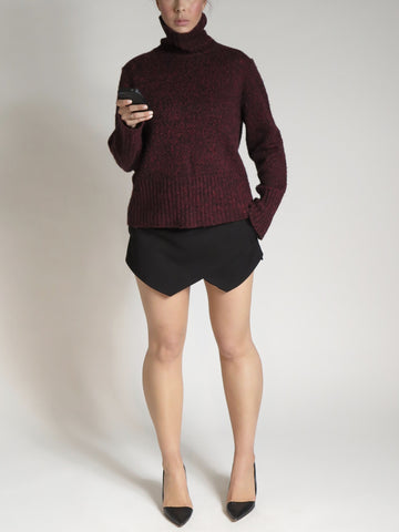 Currant Turtleneck