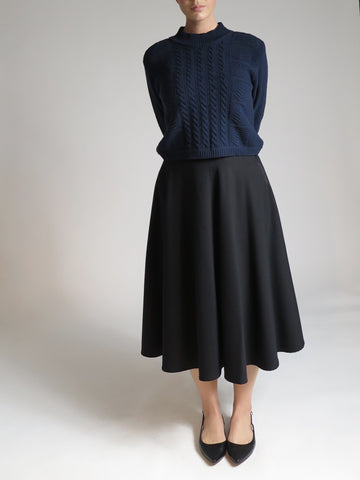 Cropped Mockneck