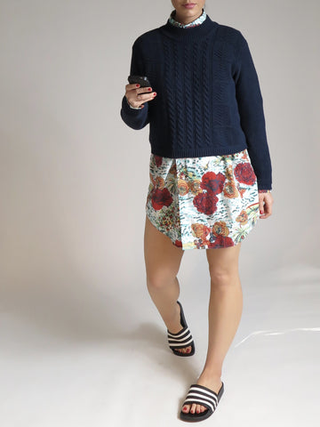 Cropped Mockneck