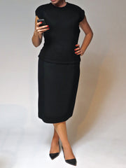 Z Black Pencil Skirt