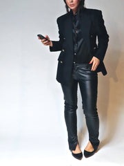 Z Silk Button-Up