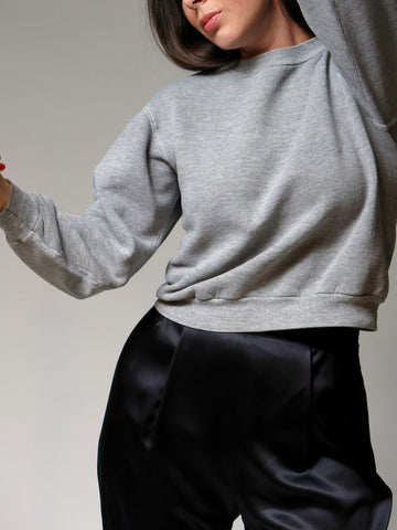 Ol' School Cropped Sweatshirt
