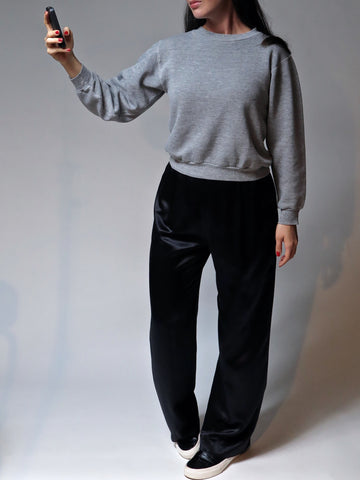 Silk Wide Legs