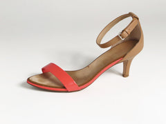 Y Neon Strappy Heels