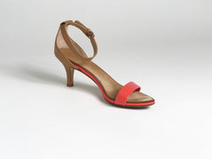 Y Neon Strappy Heels