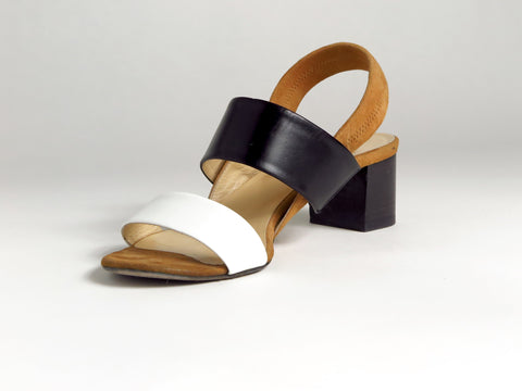 Y Color Blocked Heels