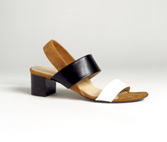 Y Color Blocked Heels