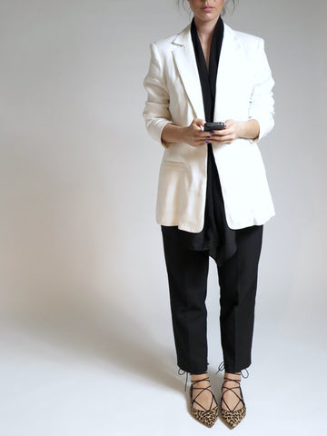 Z Like-Linen Blazer