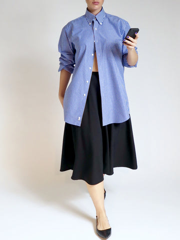 Cerulean Button Up